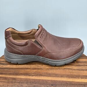 Clarks Grafted Sail Casual Durable Boat Shoes Tan Leather Loafers Mens Sz 9 | 42 Men main image 3